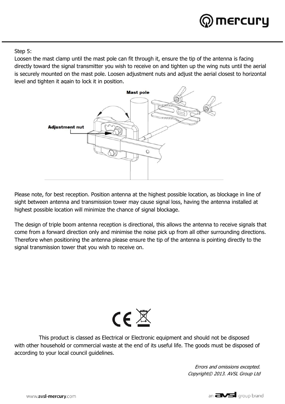 AVSL 130.011 CAUHF-P14 User Manual | Page 4 / 4