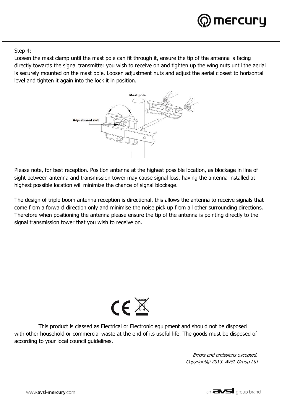 AVSL 130.012 CAUHF-P15 User Manual | Page 3 / 3