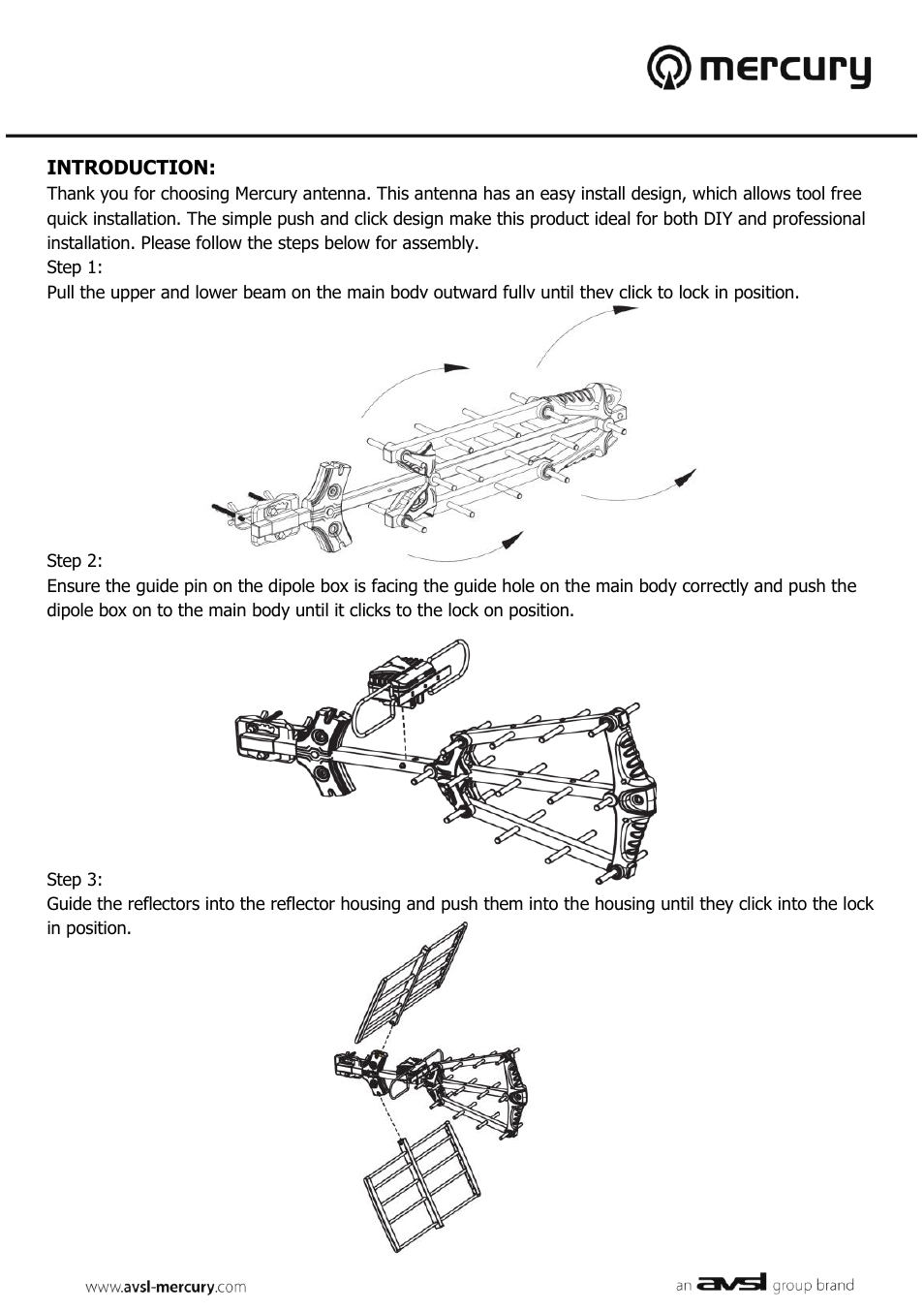 AVSL 130.010 CAUHF-P13 User Manual | Page 2 / 3