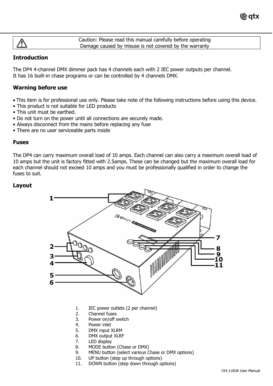 AVSL 154.110 DP4 User Manual | Page 2 / 4