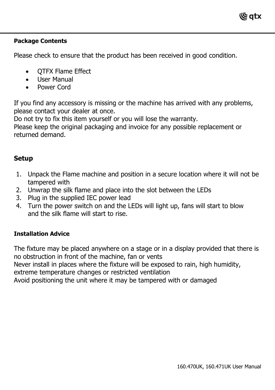 AVSL 160.471 QTFX-F2 User Manual | Page 3 / 6