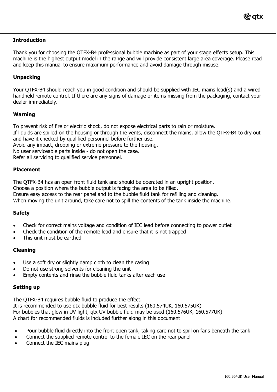 AVSL 160.564 QTFX-B4 User Manual | Page 2 / 5