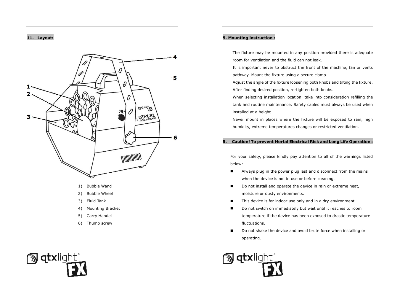 AVSL 160.563 QTFX-B2 User Manual | Page 5 / 6