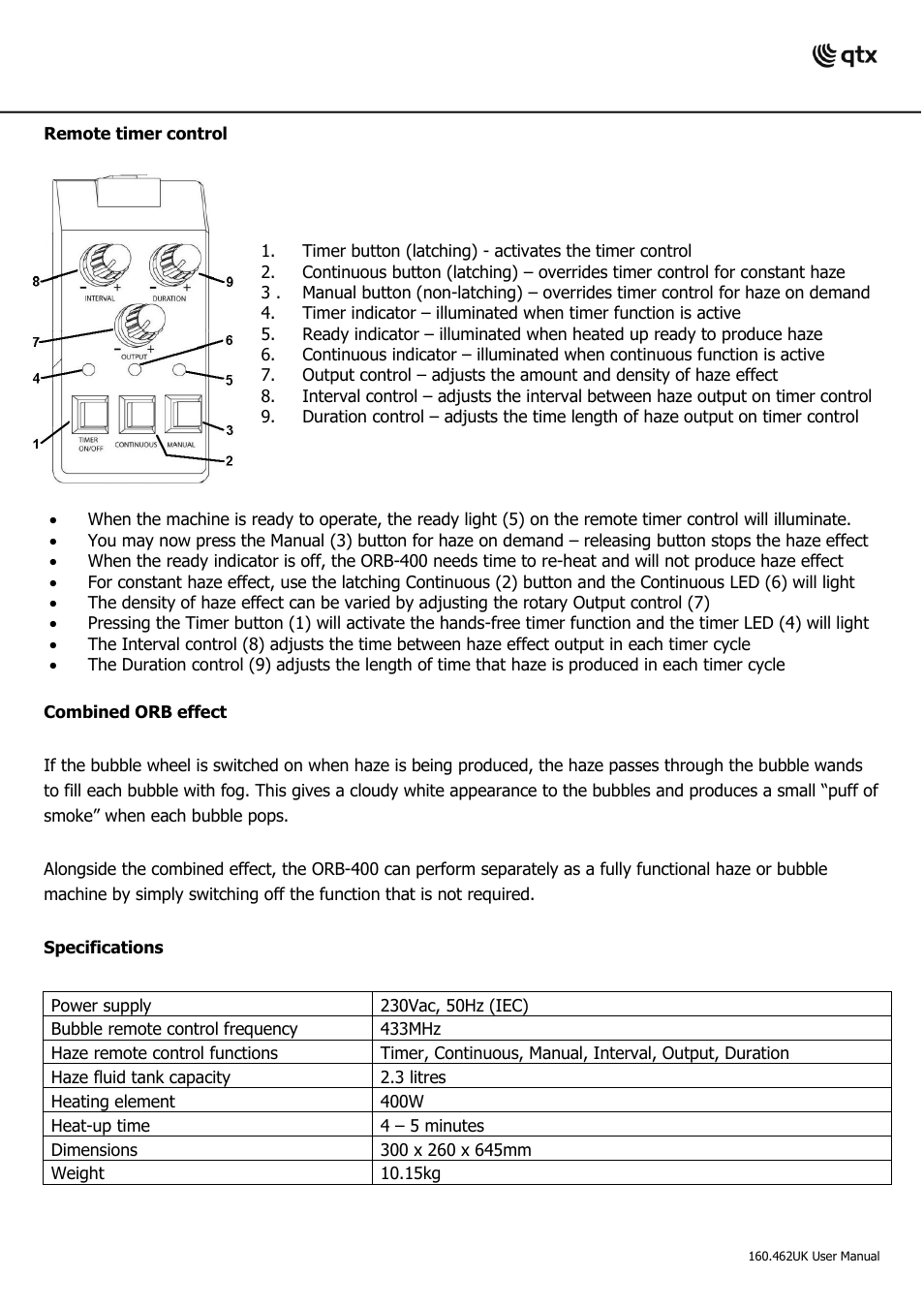AVSL 160.462 ORB-400 User Manual | Page 4 / 6