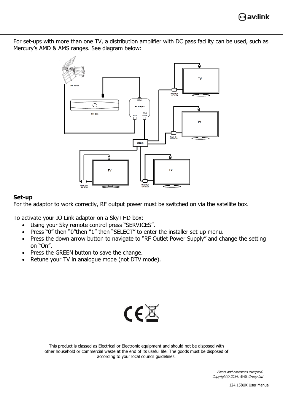 AVSL 124.158 IO-ADPT User Manual | Page 2 / 2