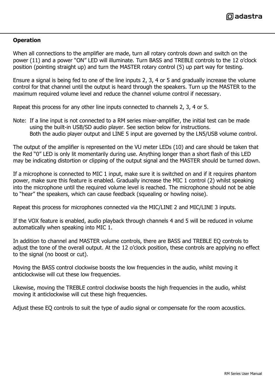 AVSL 953.112 RM SERIES User Manual | Page 6 / 8