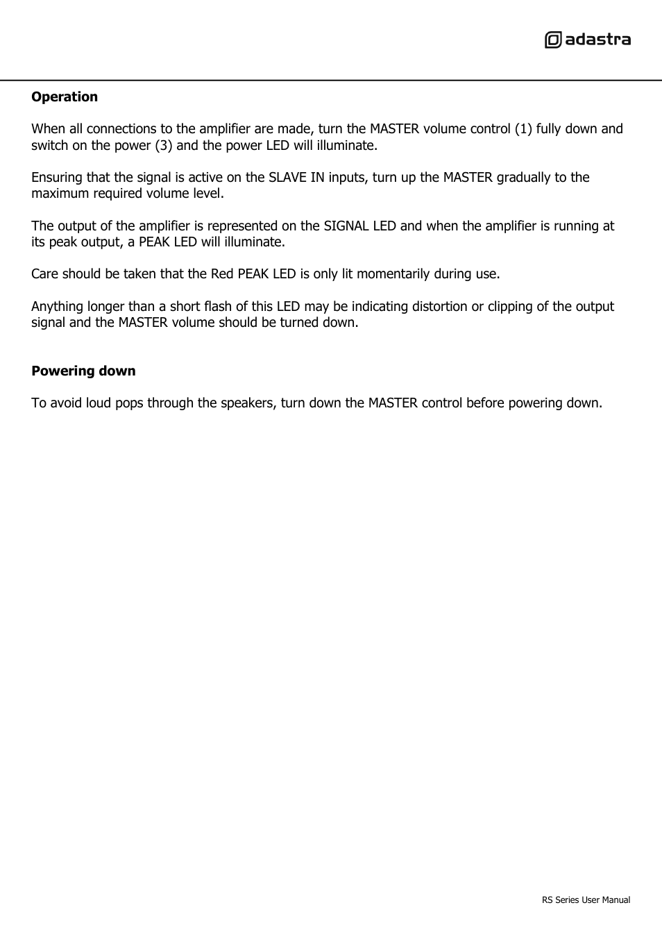 AVSL 953.122 RS SERIES User Manual | Page 6 / 8