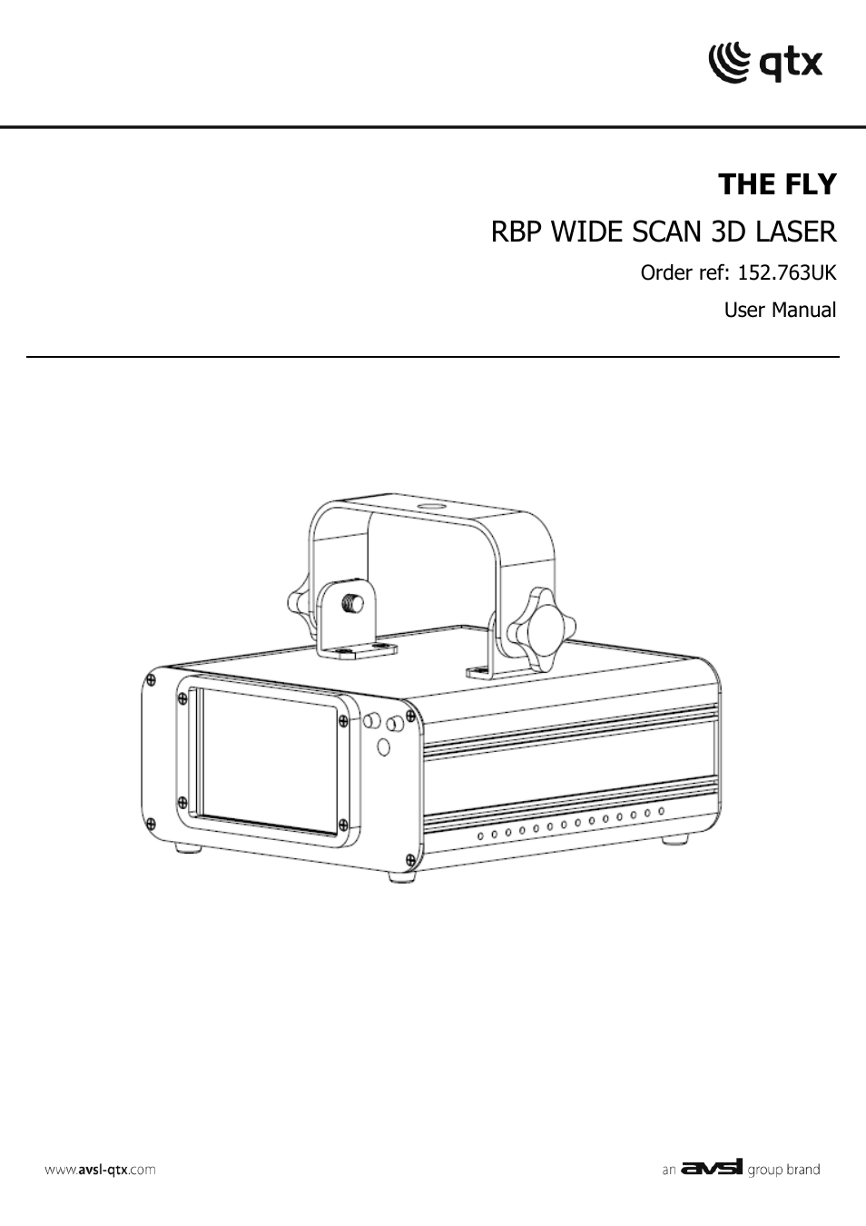 AVSL 152.765 THE FLY User Manual | 16 pages