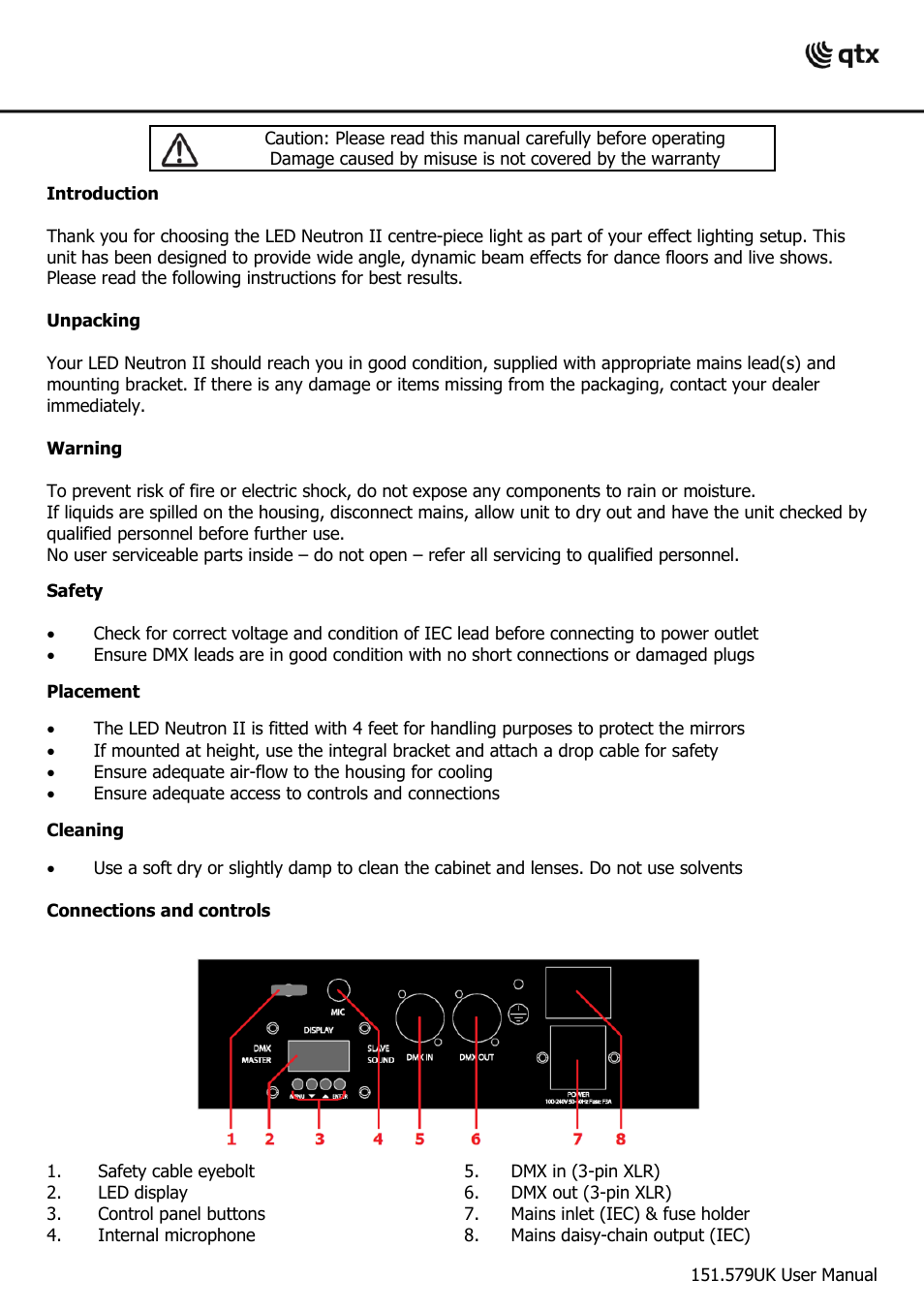 AVSL 151.579 LED NEUTRON II User Manual | Page 2 / 4