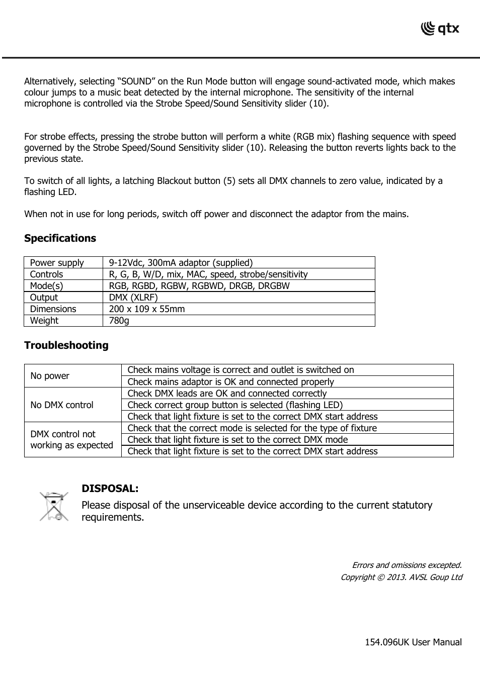 AVSL 154.096 DM-X4 User Manual | Page 4 / 4