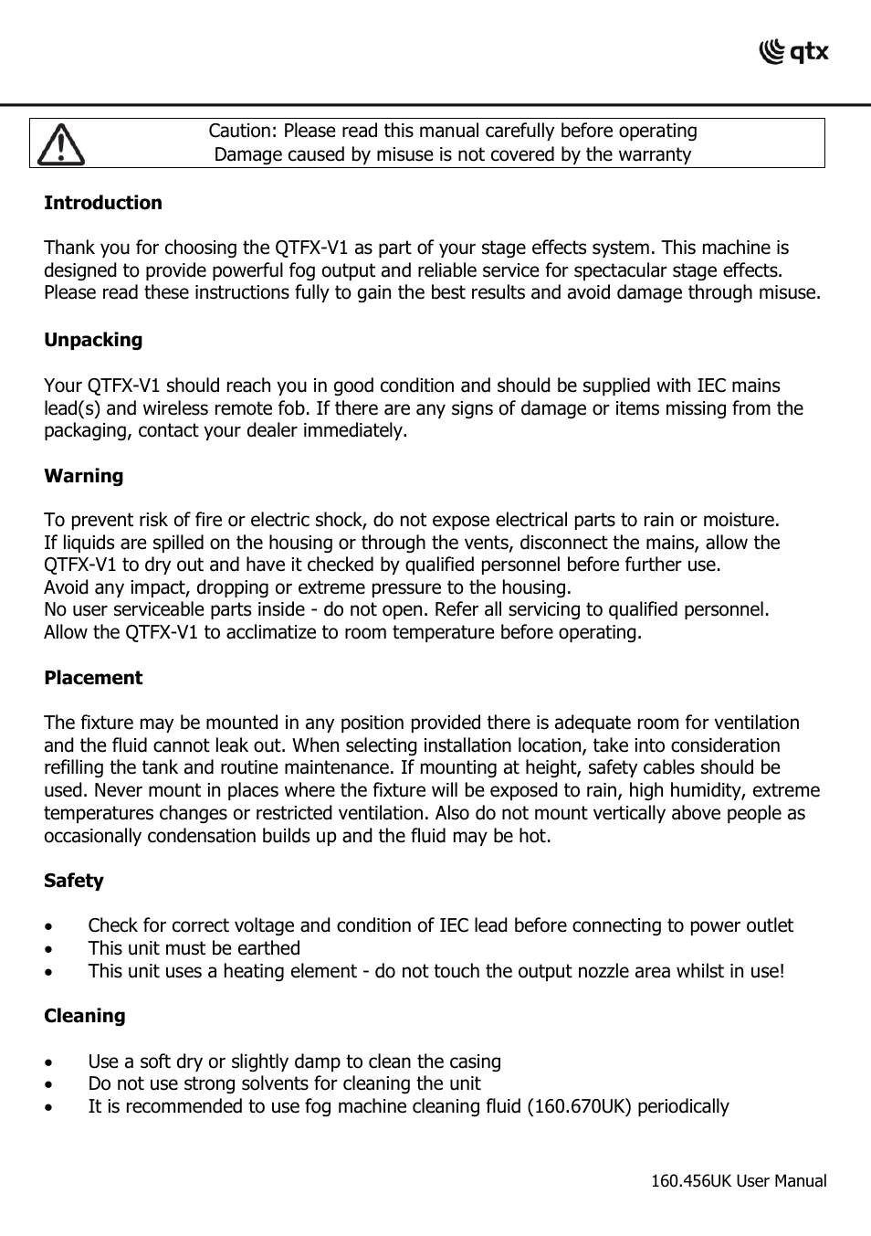 AVSL 160.456 QTFX-V1 User Manual | Page 2 / 8