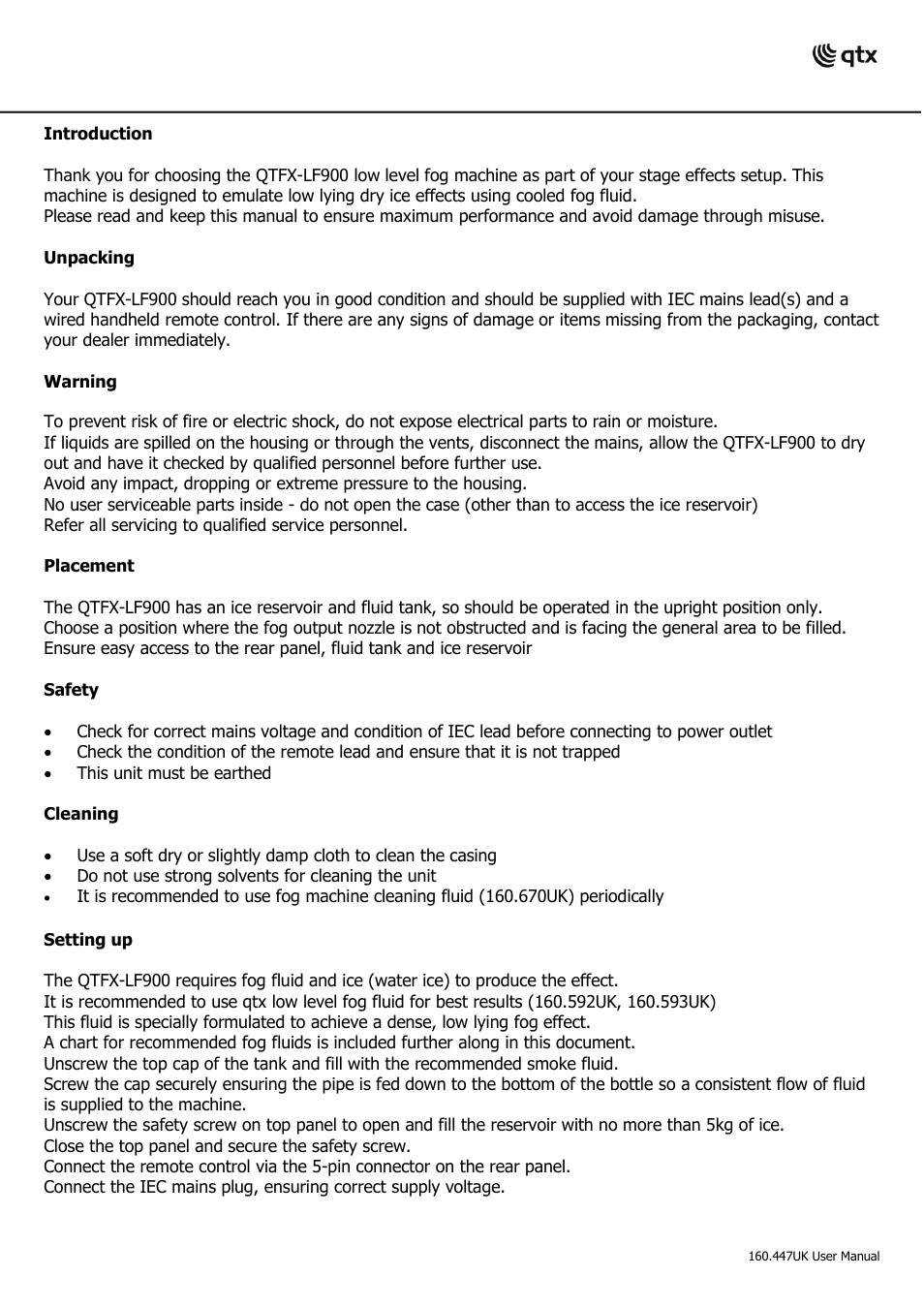 AVSL 160.447 QTFX-LF900 User Manual | Page 2 / 5