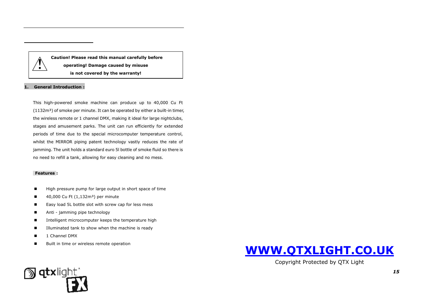 AVSL 160.457 QTFX2000 User Manual | Page 2 / 8