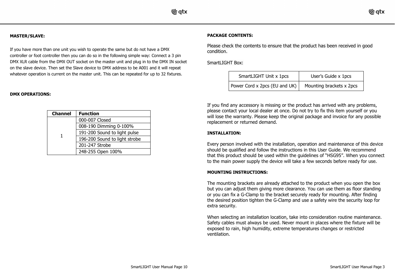 AVSL 154.011 SL-UV User Manual | Page 3 / 6