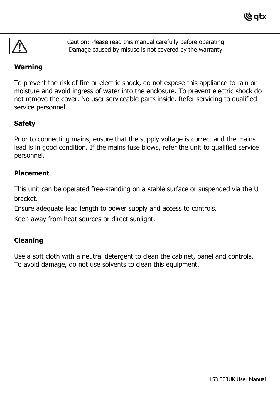 AVSL 153.303 MINI PARTY STROBE LIGHT User Manual | Page 2 / 4