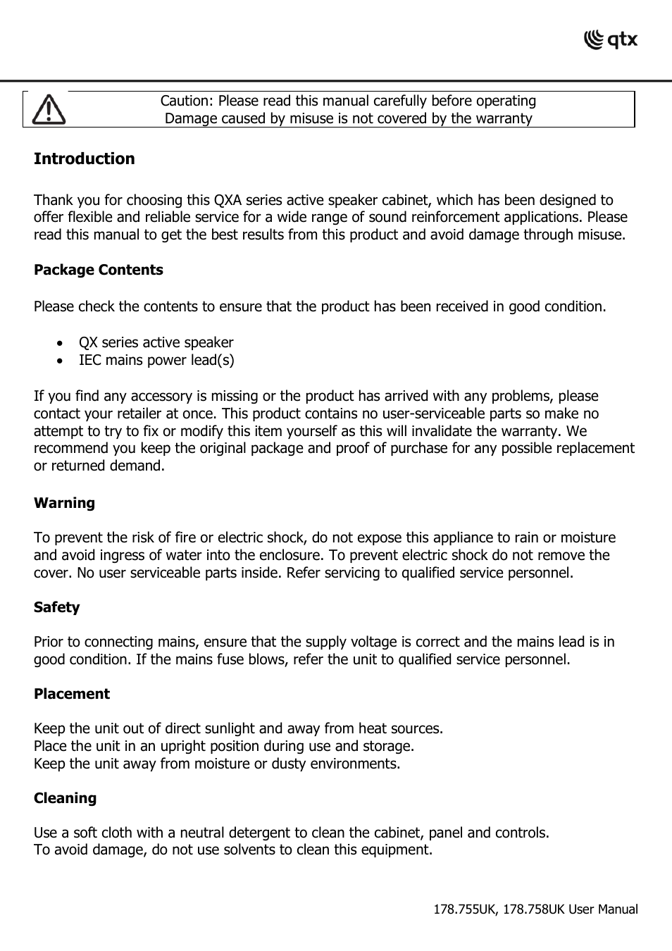 AVSL 178.758 QX15A User Manual | Page 2 / 4