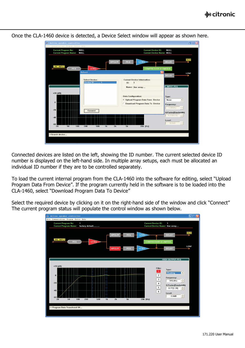 AVSL Citronic CLA-1460 User Manual | Page 11 / 18