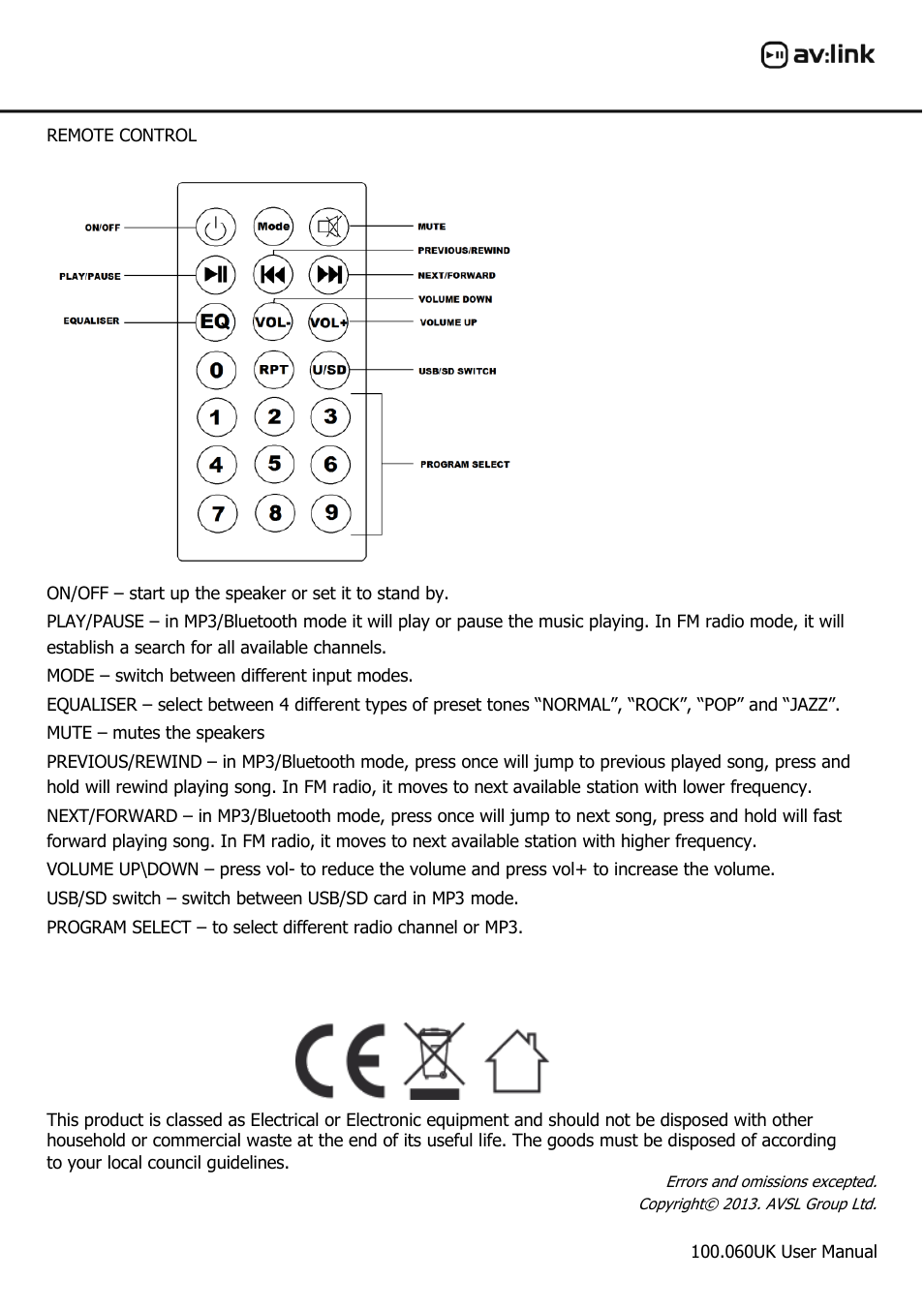 AVSL 100.060 DT2.18BT User Manual | Page 5 / 5