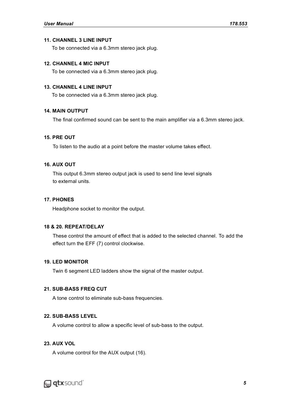 AVSL 178.554 QL SERIES User Manual | Page 5 / 6