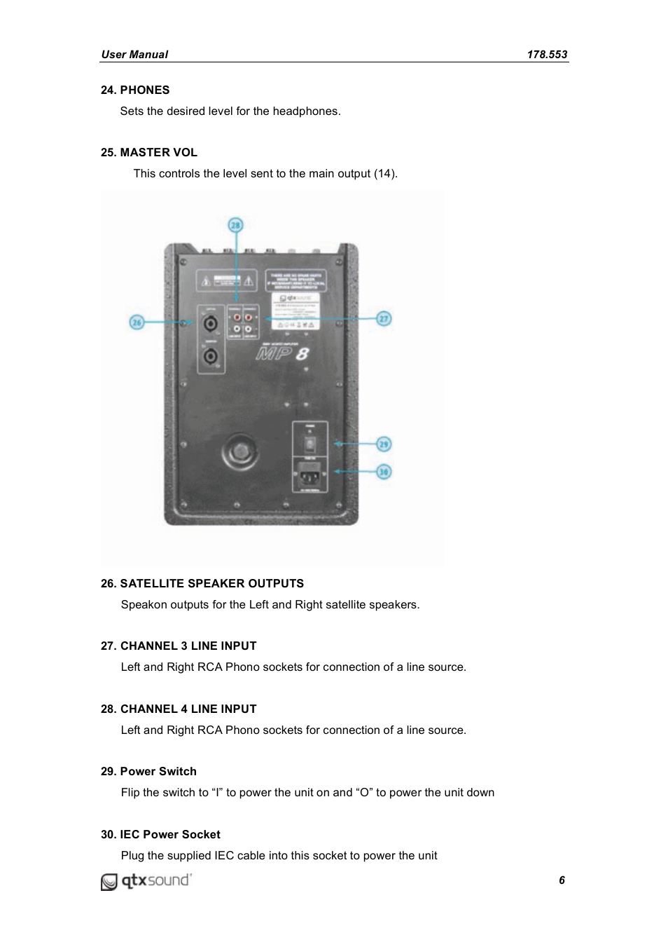 AVSL 178.554 QL SERIES User Manual | Page 6 / 6
