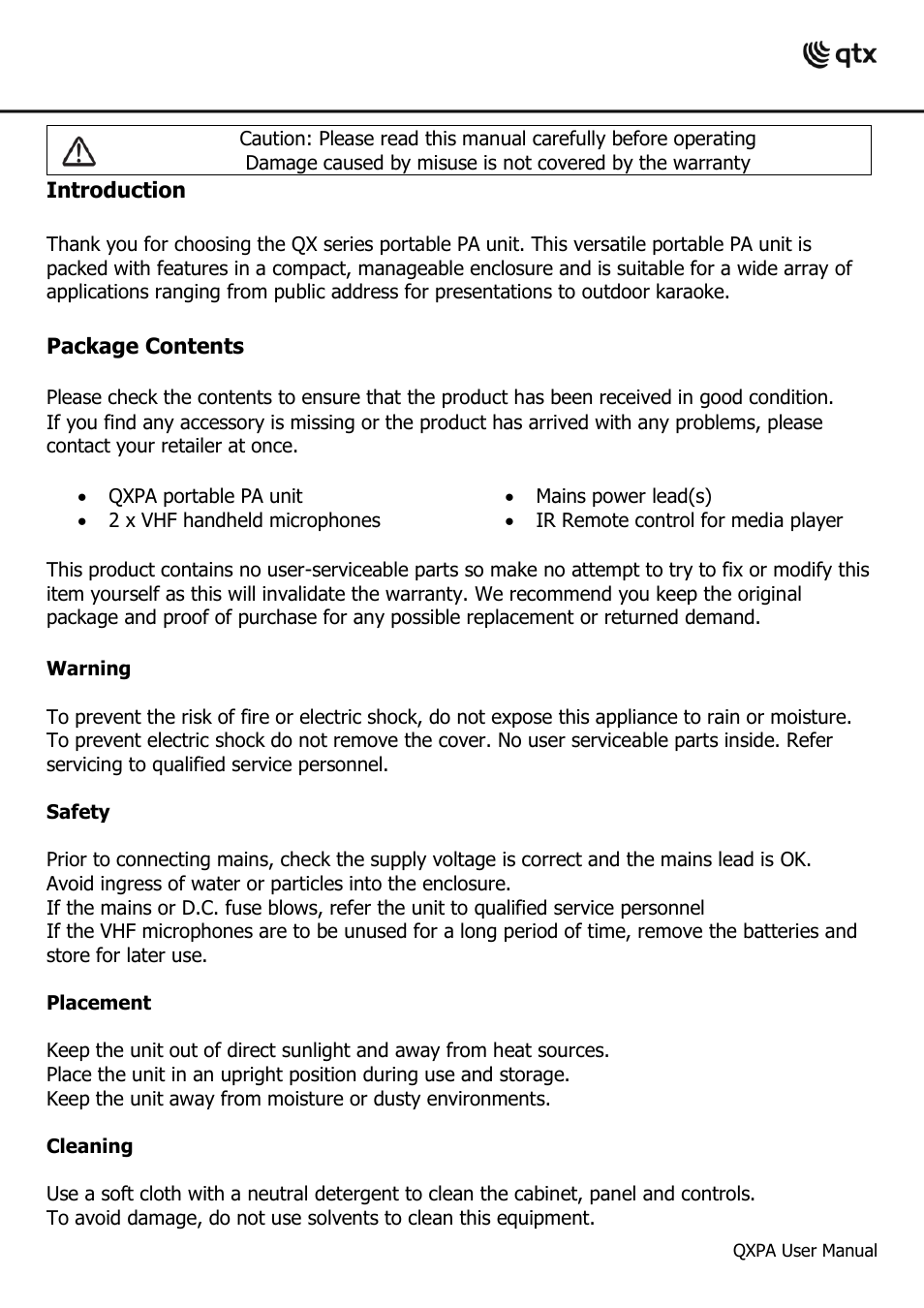 AVSL 178.856 QX15PA User Manual | Page 2 / 7