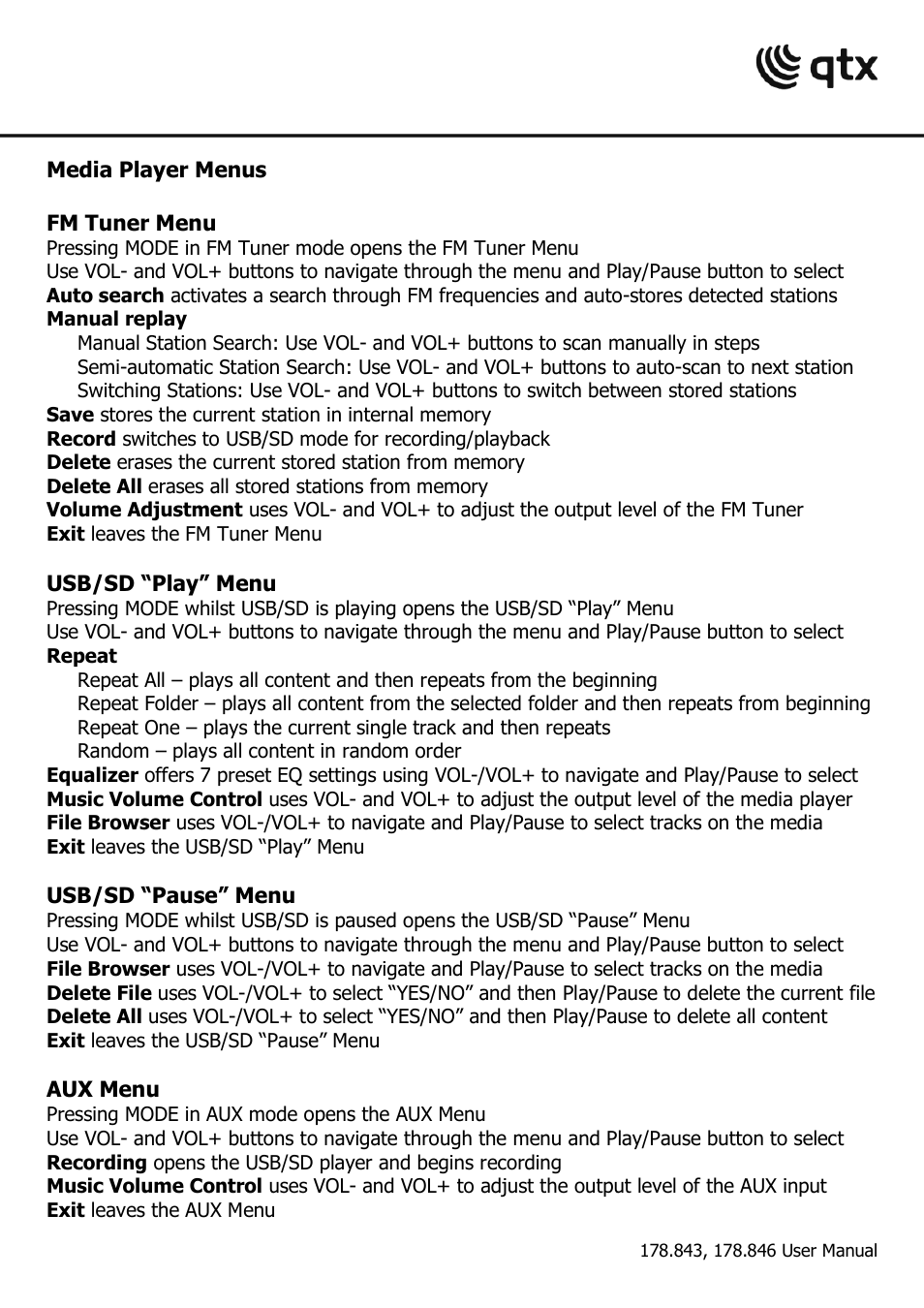 AVSL 178.846 QR15PA User Manual | Page 7 / 8