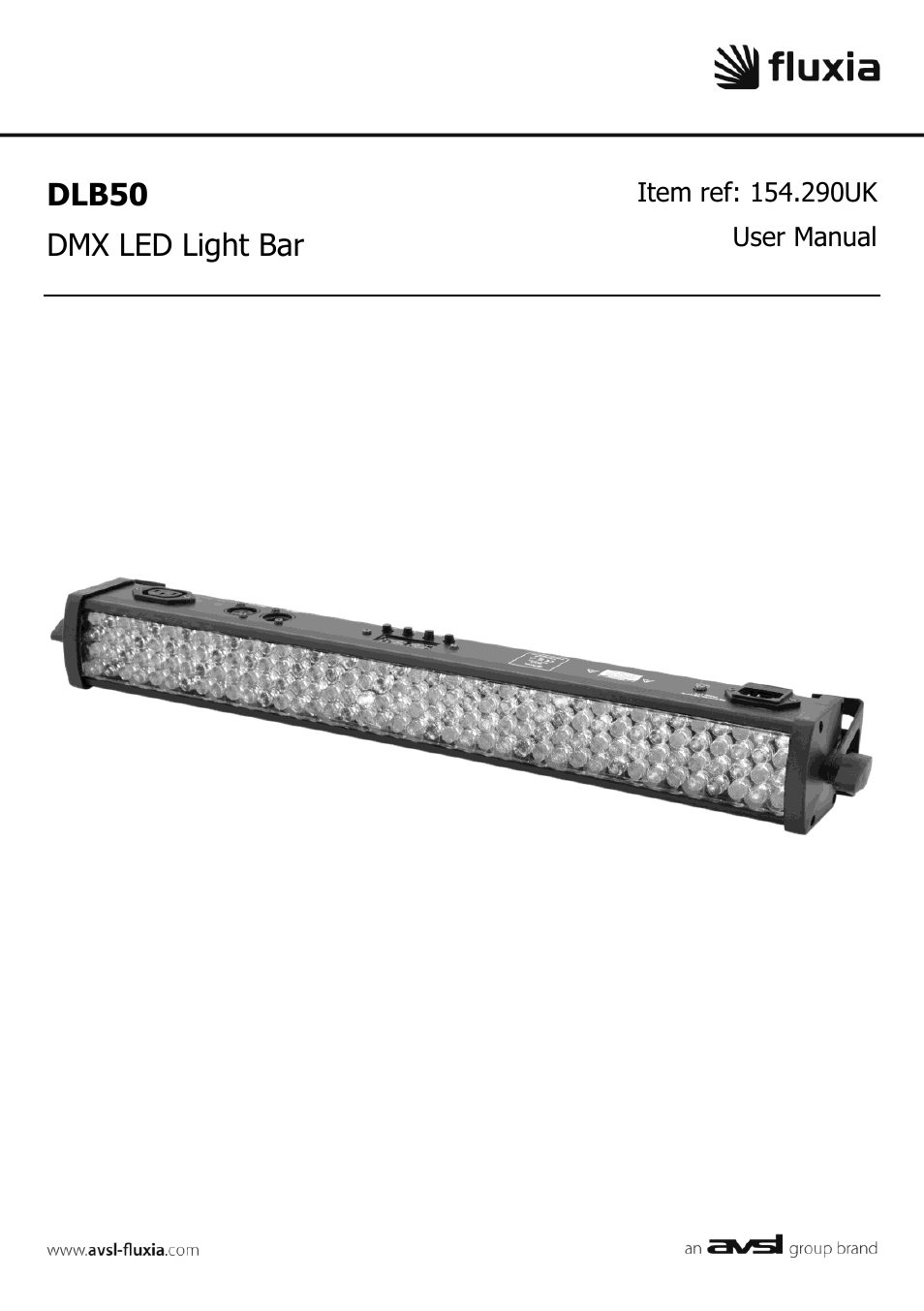 AVSL 154.290 DLB50 User Manual | 8 pages