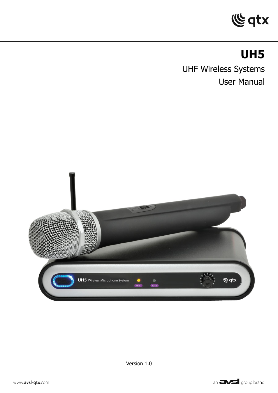 AVSL 171.802 UH5 User Manual | 4 pages