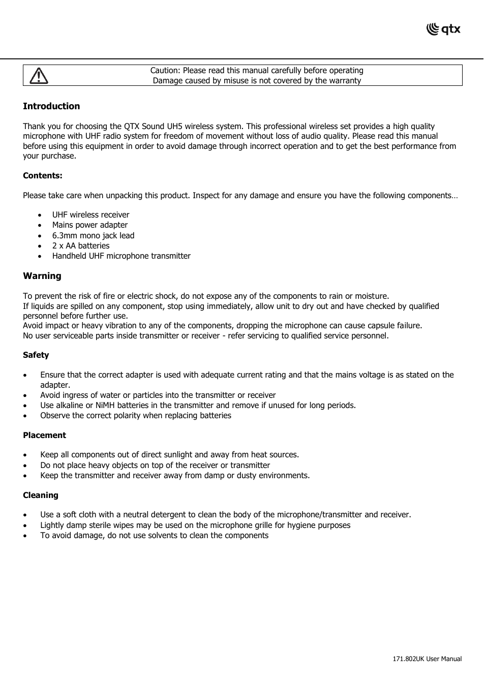 AVSL 171.802 UH5 User Manual | Page 2 / 4