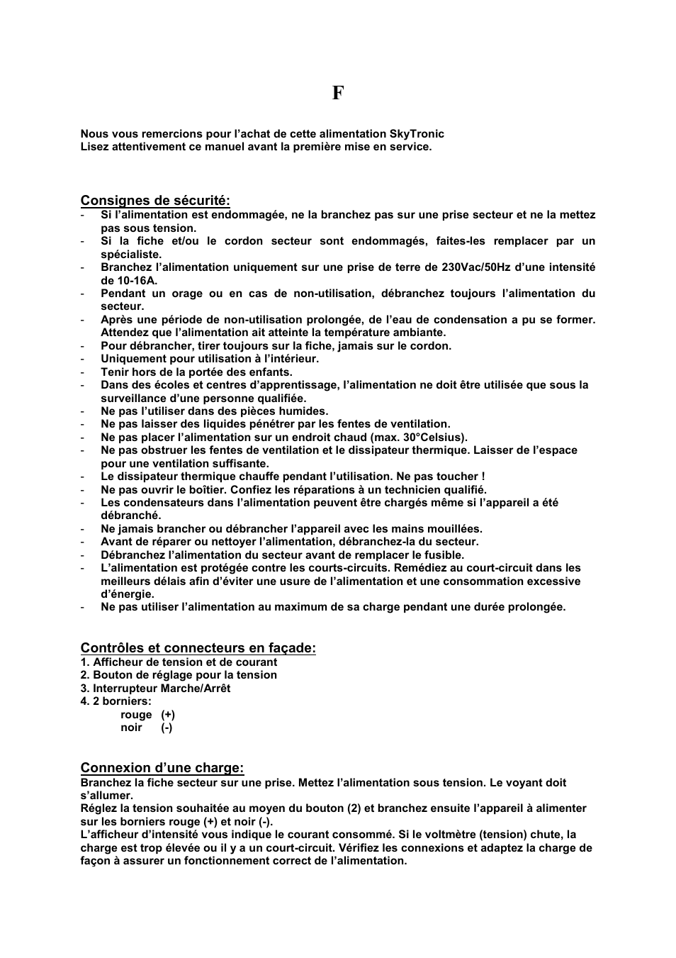 AVSL 650.673 NETVOEDING POWER SUPPLY User Manual | Page 6 / 11