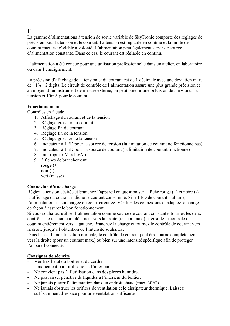 AVSL 650.682 NETVOEDING POWER SUPPLY User Manual | Page 6 / 11