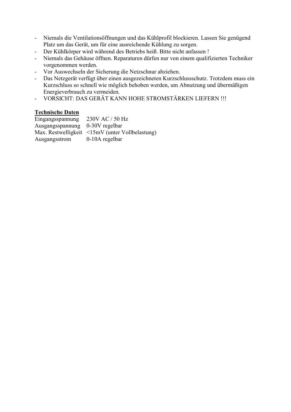 AVSL 650.682 NETVOEDING POWER SUPPLY User Manual | Page 9 / 11