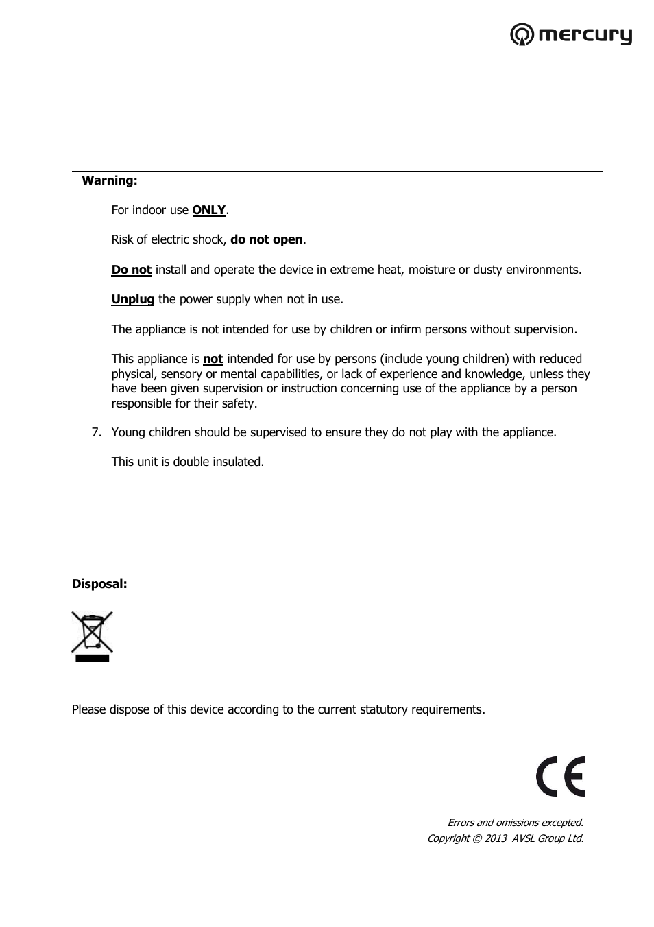 AVSL 421.741 USB741UK User Manual | Page 2 / 2