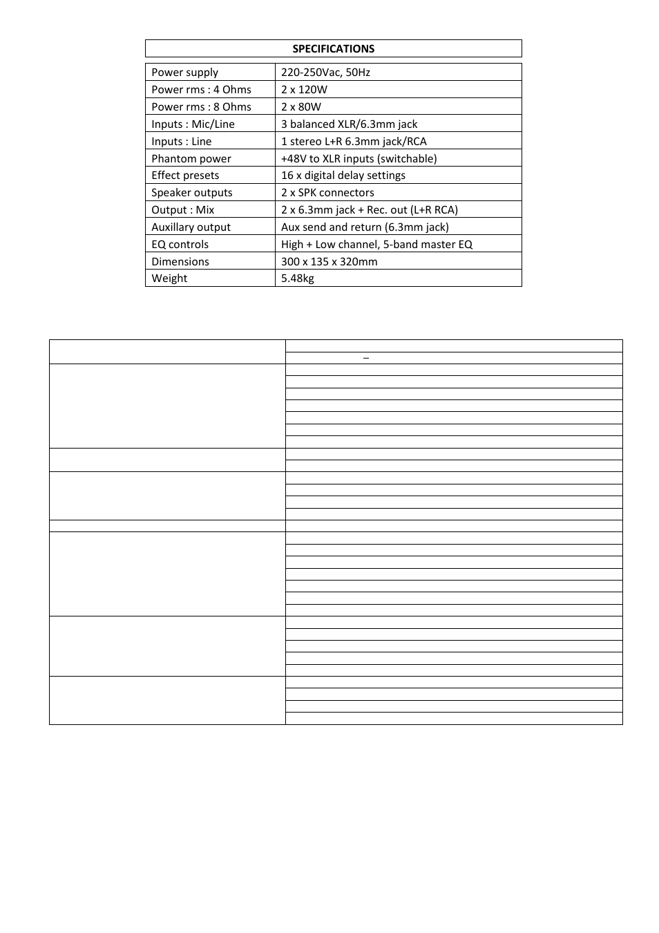 AVSL 178.602 QMP240 User Manual | Page 5 / 5