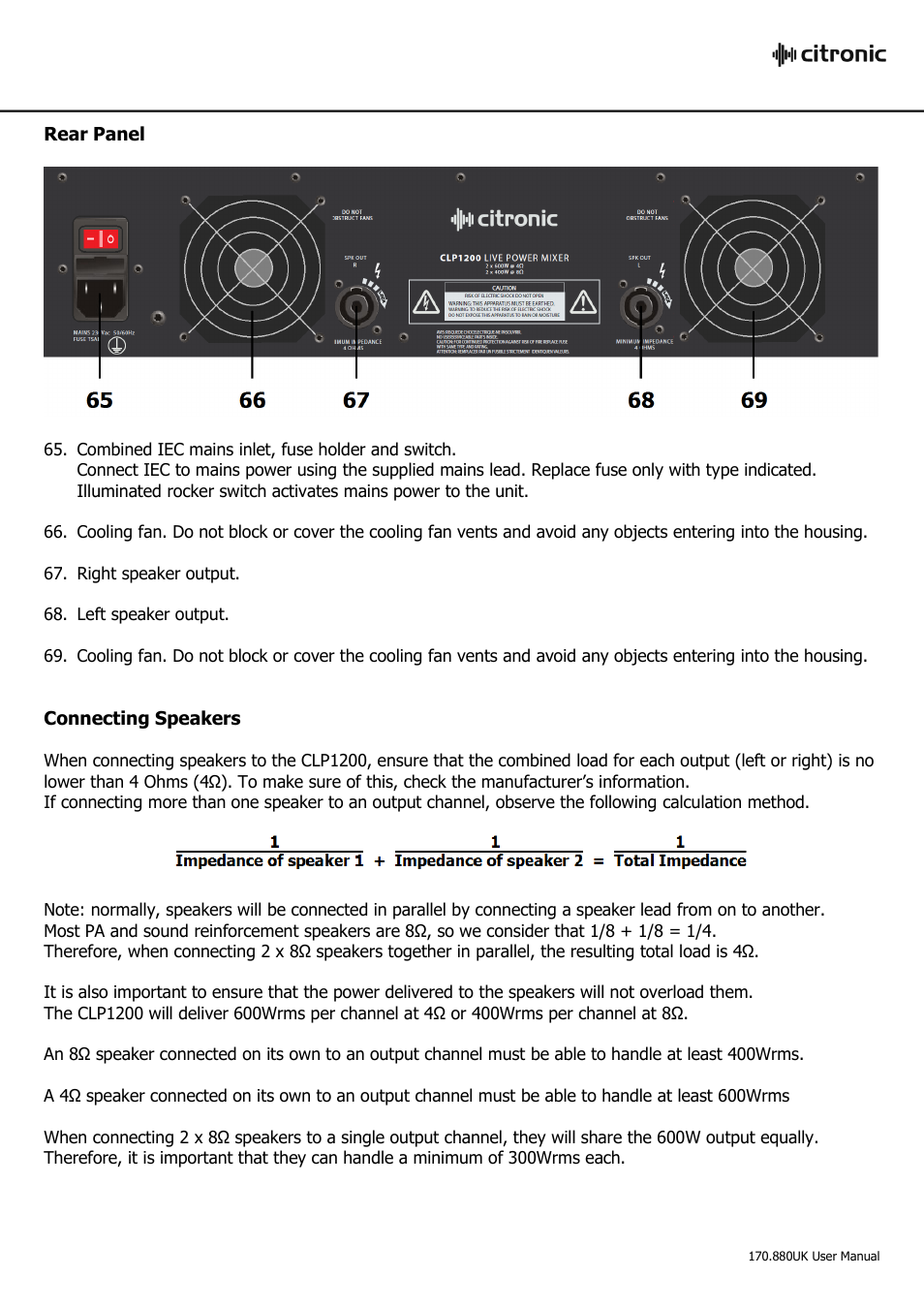AVSL 170.880 CLP1200 User Manual | Page 13 / 16