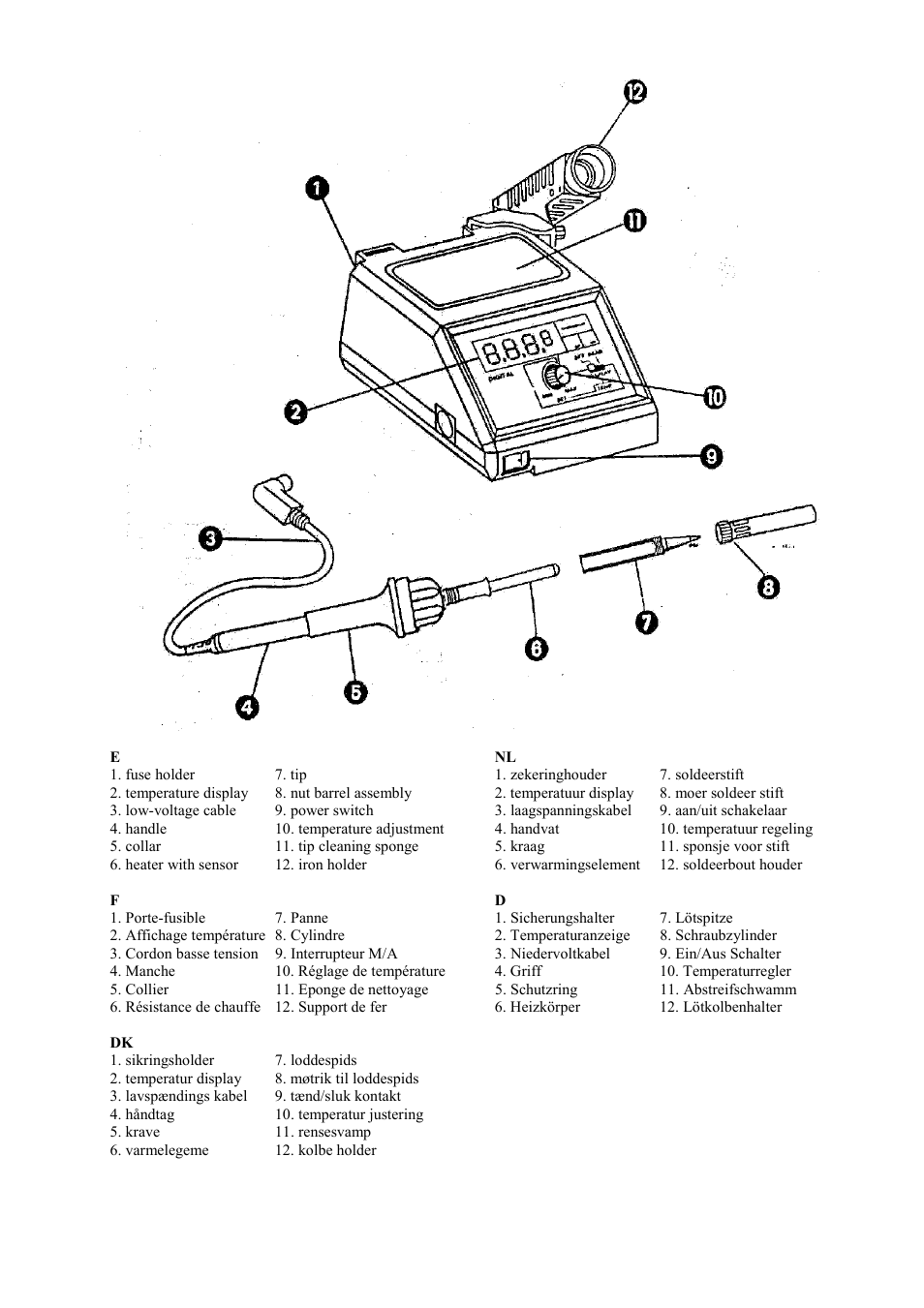 AVSL 703.100 CERAMIC SOLDERING STATION User Manual | Page 2 / 7