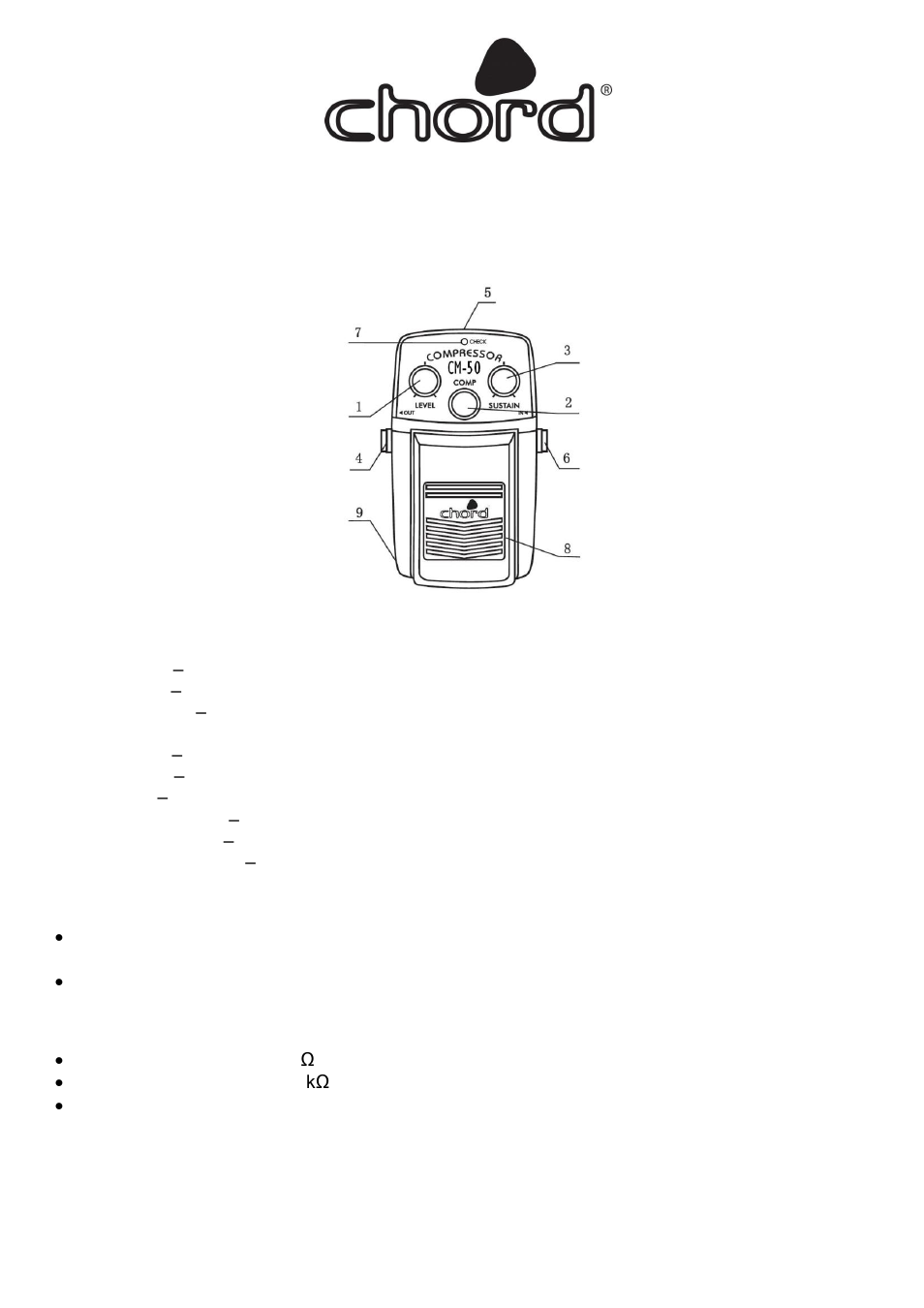 AVSL 174.216 CM-50 User Manual | 1 page