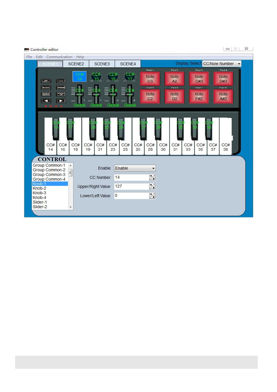 Knobs, Rotary knobs | AVSL 169.010 Chord Micro MU Controller User Manual | Page 11 / 14