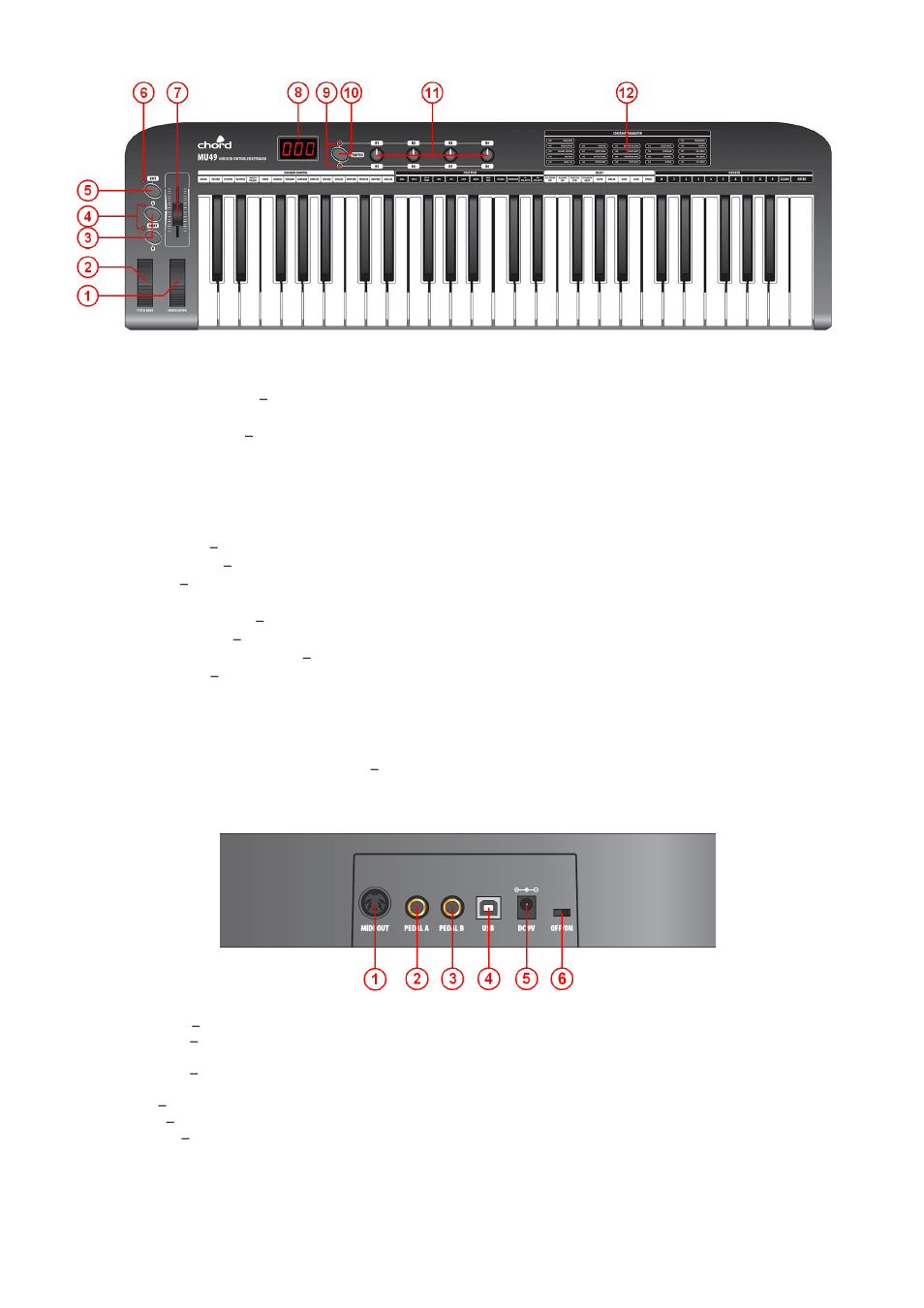 AVSL 169.011-169.013 MU-series MIDI/USB Keyboard Controllers User Manual | Page 3 / 8