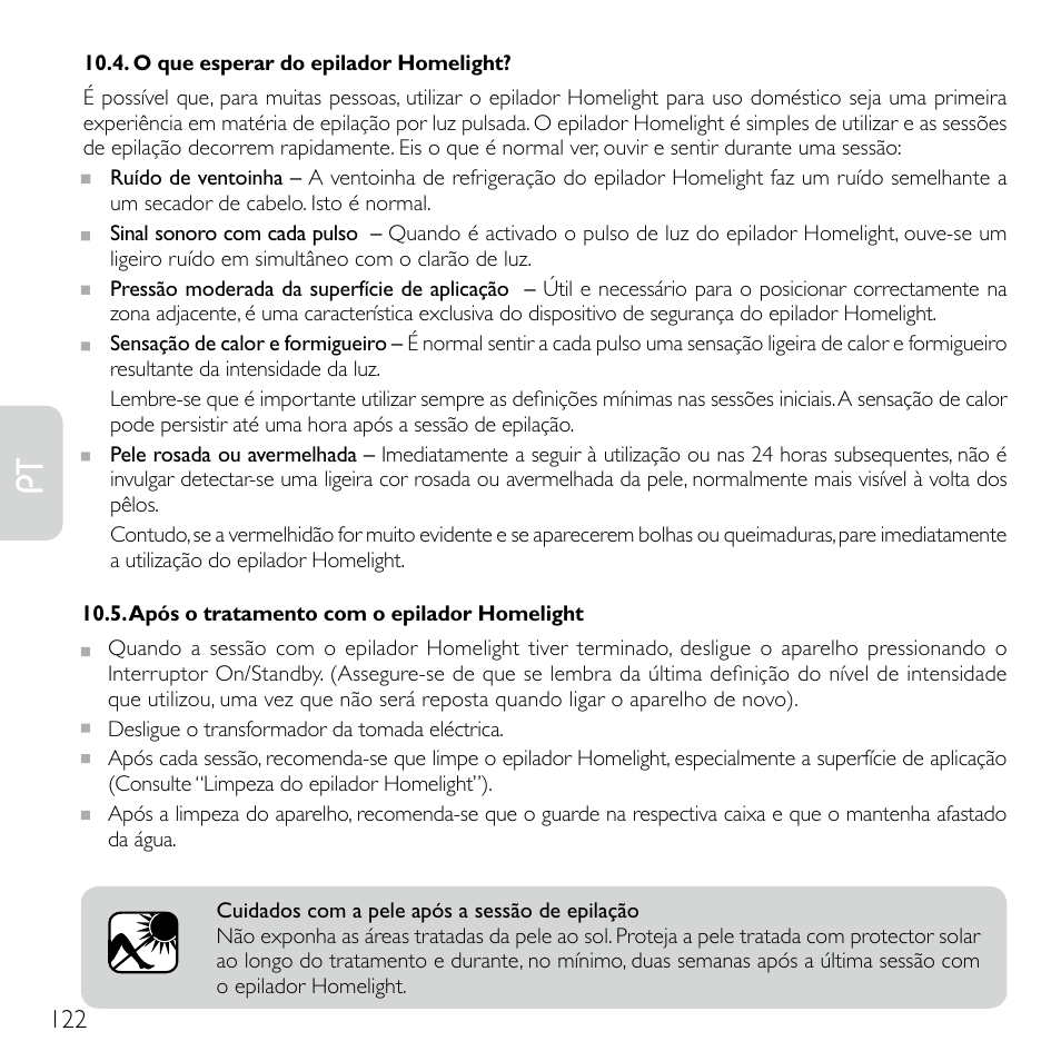 Babyliss G920E Homelight Face & Body User Manual | Page 120 / 224