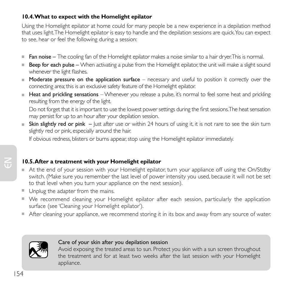 Babyliss G920E Homelight Face & Body User Manual | Page 152 / 224