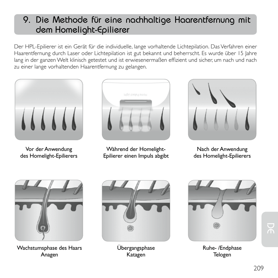 Babyliss G920E Homelight Face & Body User Manual | Page 207 / 224