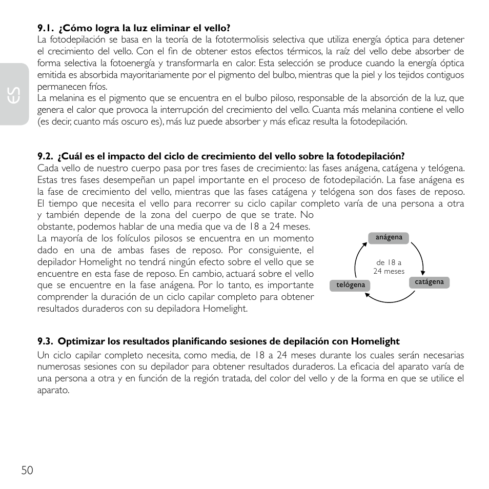 Babyliss G920E Homelight Face & Body User Manual | Page 48 / 224