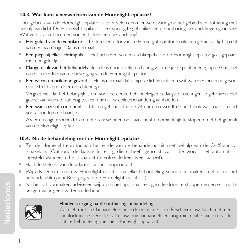 Nederlands | Babyliss G910E Homelight User Manual | Page 112 / 120