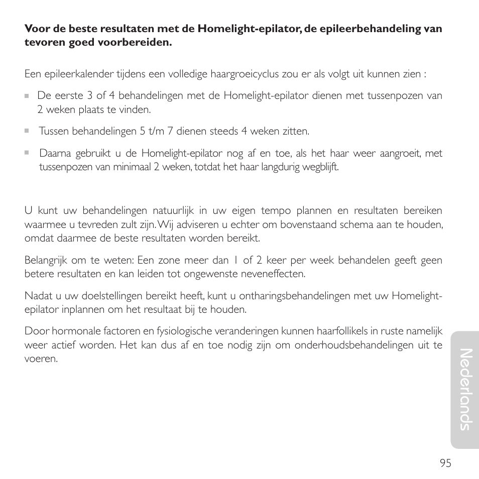 Nederlands | Babyliss G910E Homelight User Manual | Page 93 / 120