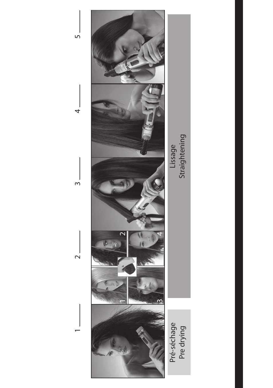 Babyliss 2735E Beliss brushing 1000W User Manual | Page 3 / 73
