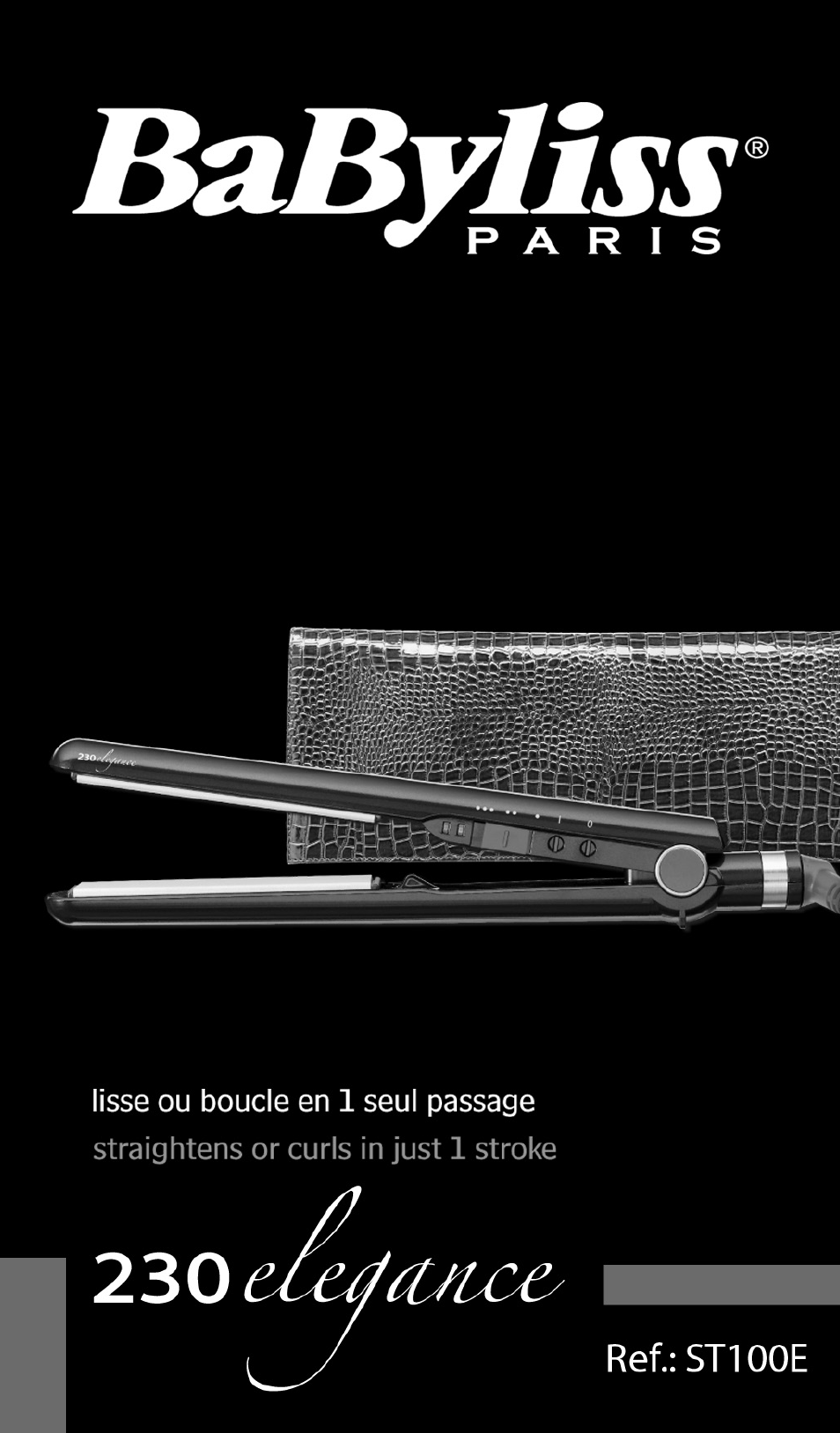 Babyliss ST100E 230 elegance User Manual | 35 pages