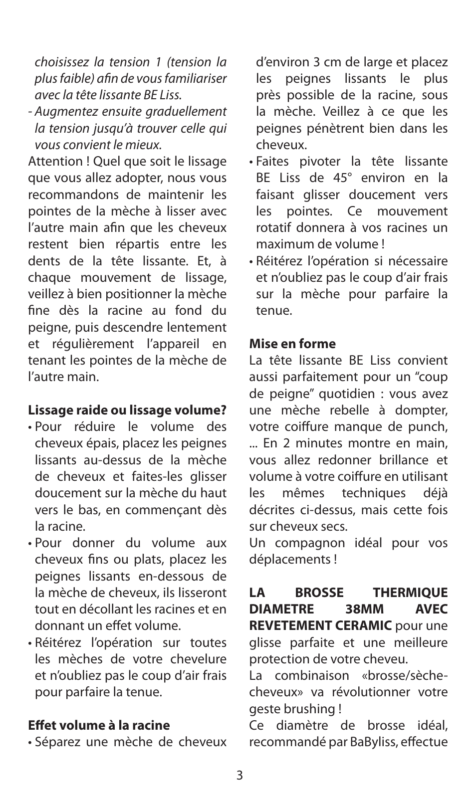 Babyliss AS120E Multistyle 1200 User Manual | Page 3 / 52