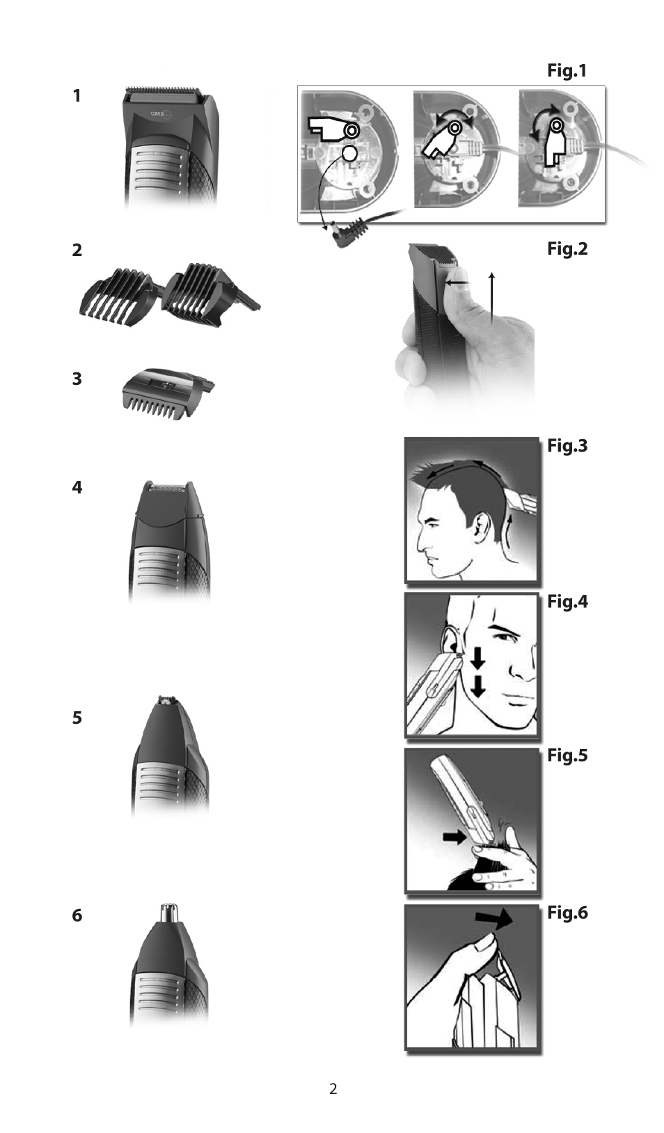 Babyliss E830XE X-8 User Manual | Page 2 / 56