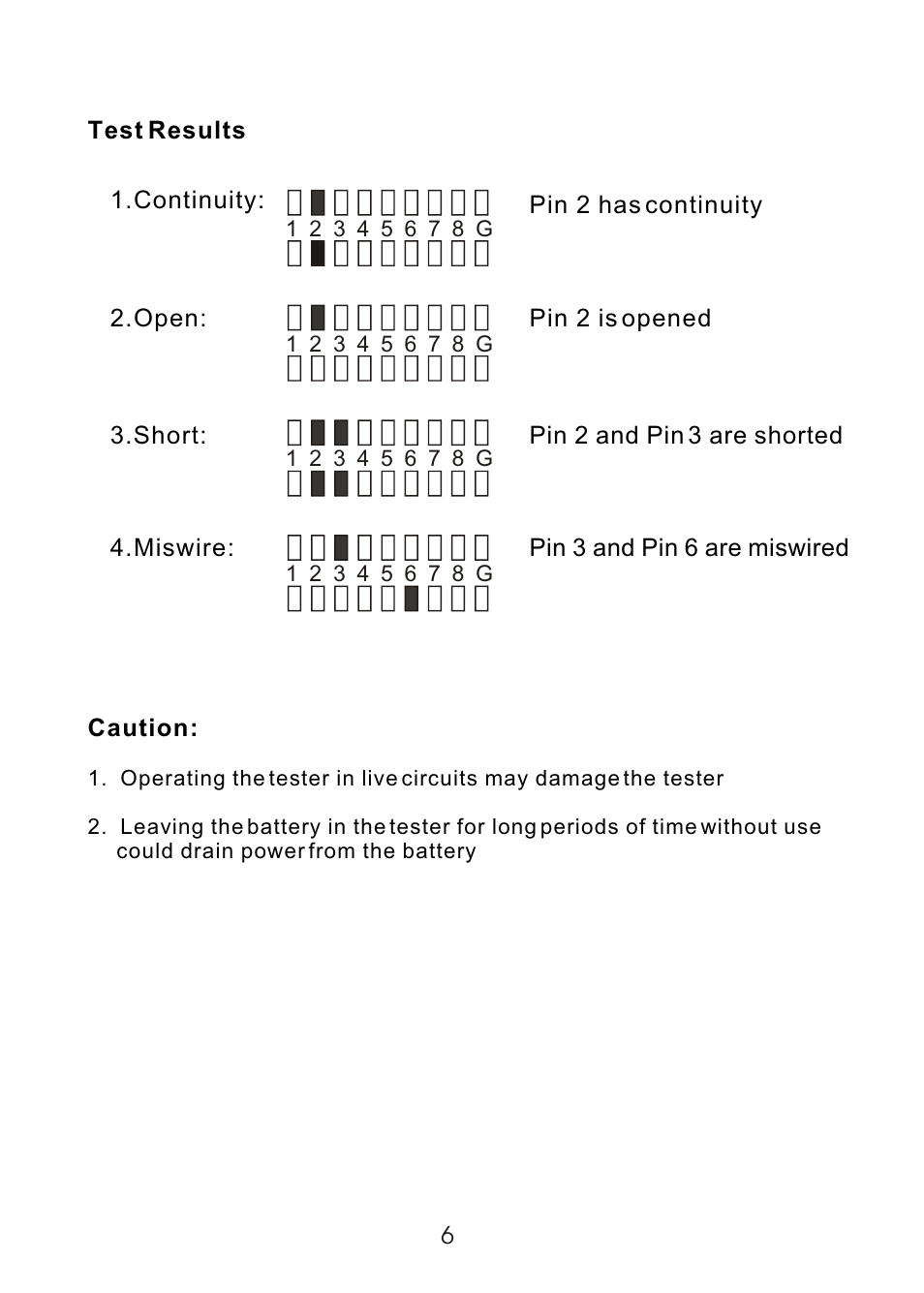 C2G 13138 TC-NT1 Network Cable Tester User Manual | Page 7 / 7